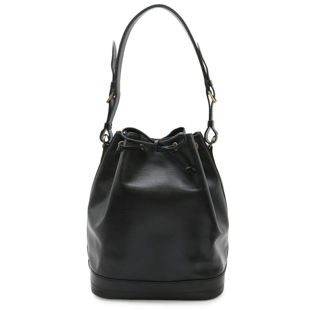 LOUIS VUITTON Epi Noe Shoulder Bag Hobo Drawstring Noir Black